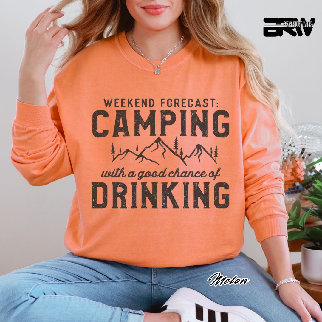 'Weekend Forecast' Summer Long Sleeve Tee