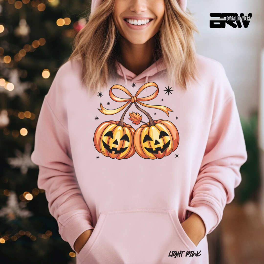 'Pumpkin Cherries' Fall Hoodie