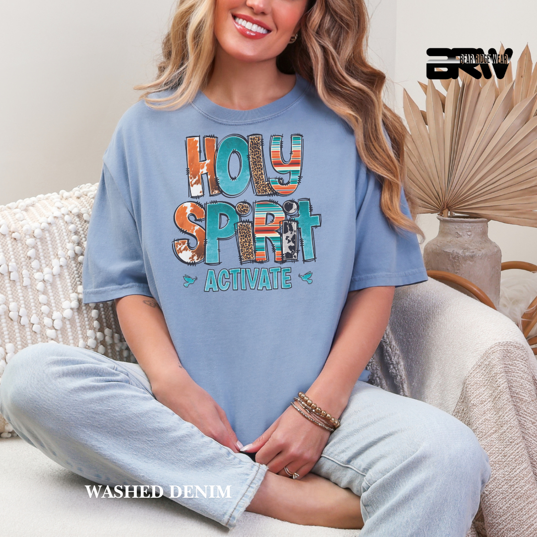 'Holy Spirit Activate' Faith Tee