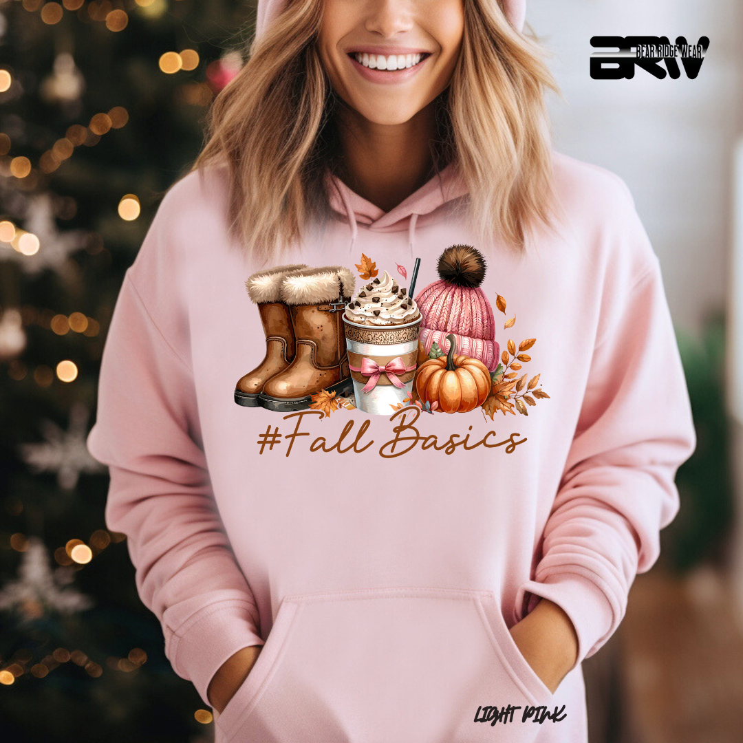 'Fall Basics' Fall Hoodie