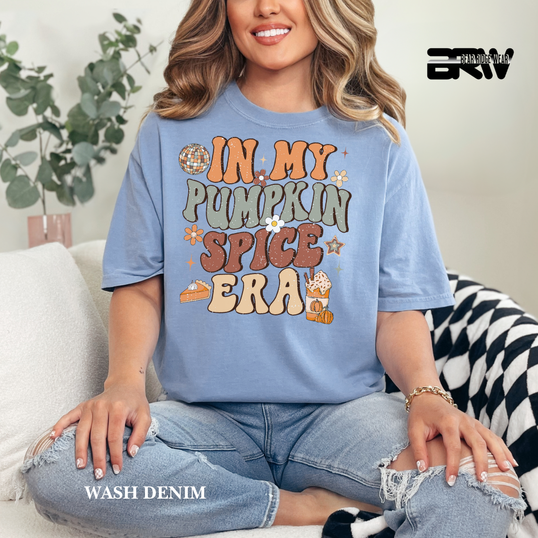 'In My Pumpkin Spice Era' Fall Tee