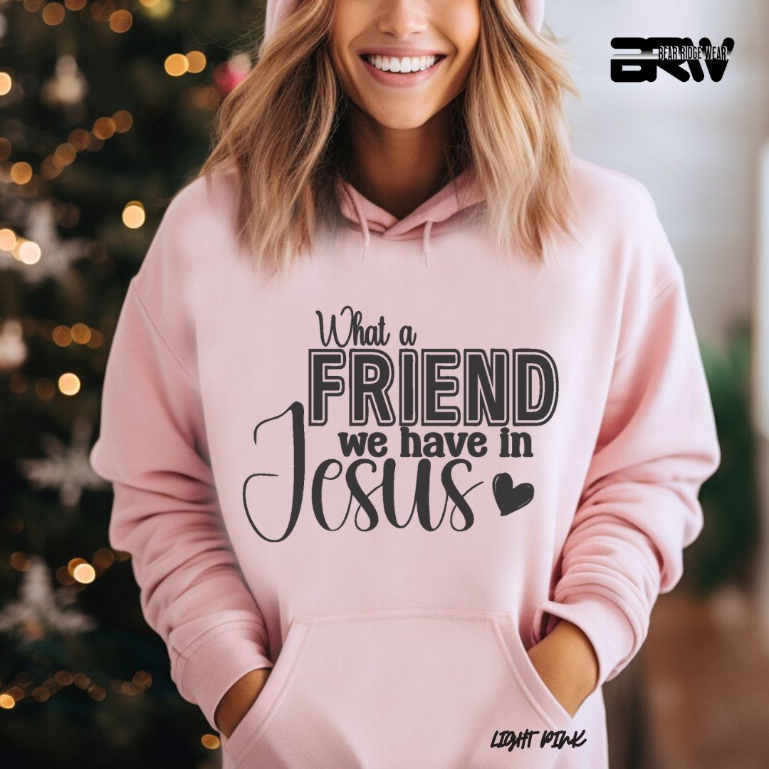 'What A Friend We Have In Jesus' Faith Hoodie