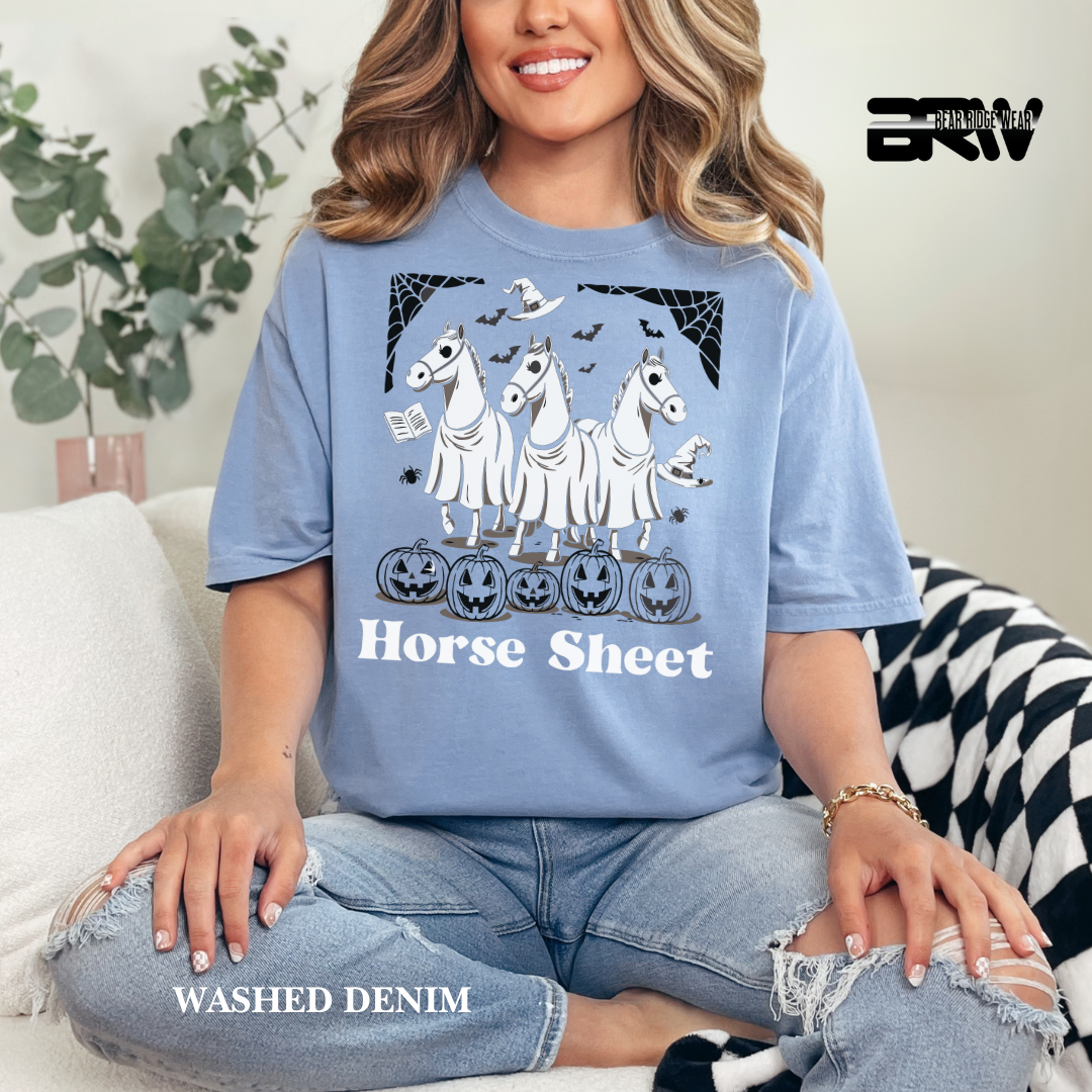 'Horse Sheet' Fall Tee