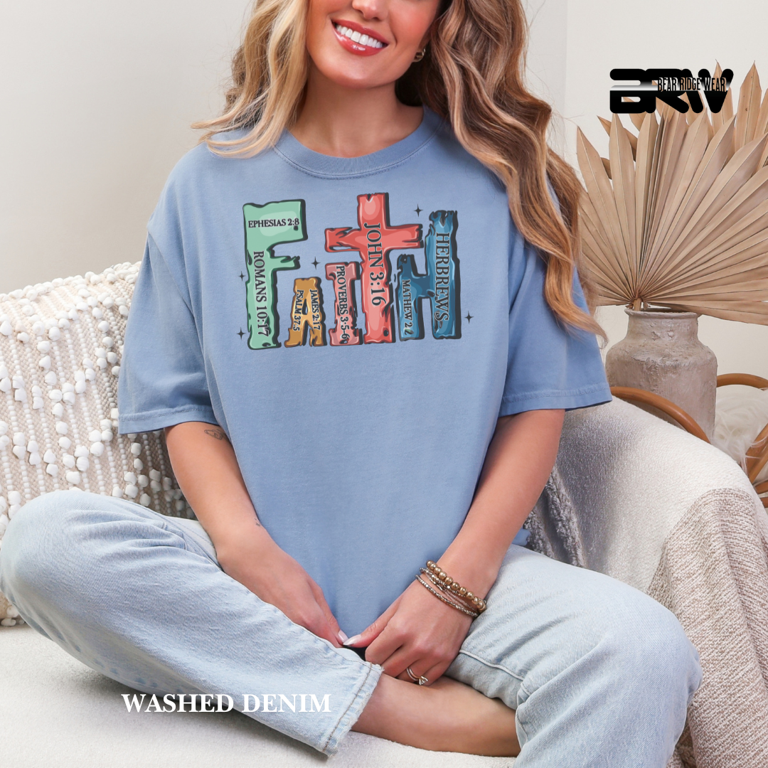 'Faith-Retro' Faith Tee