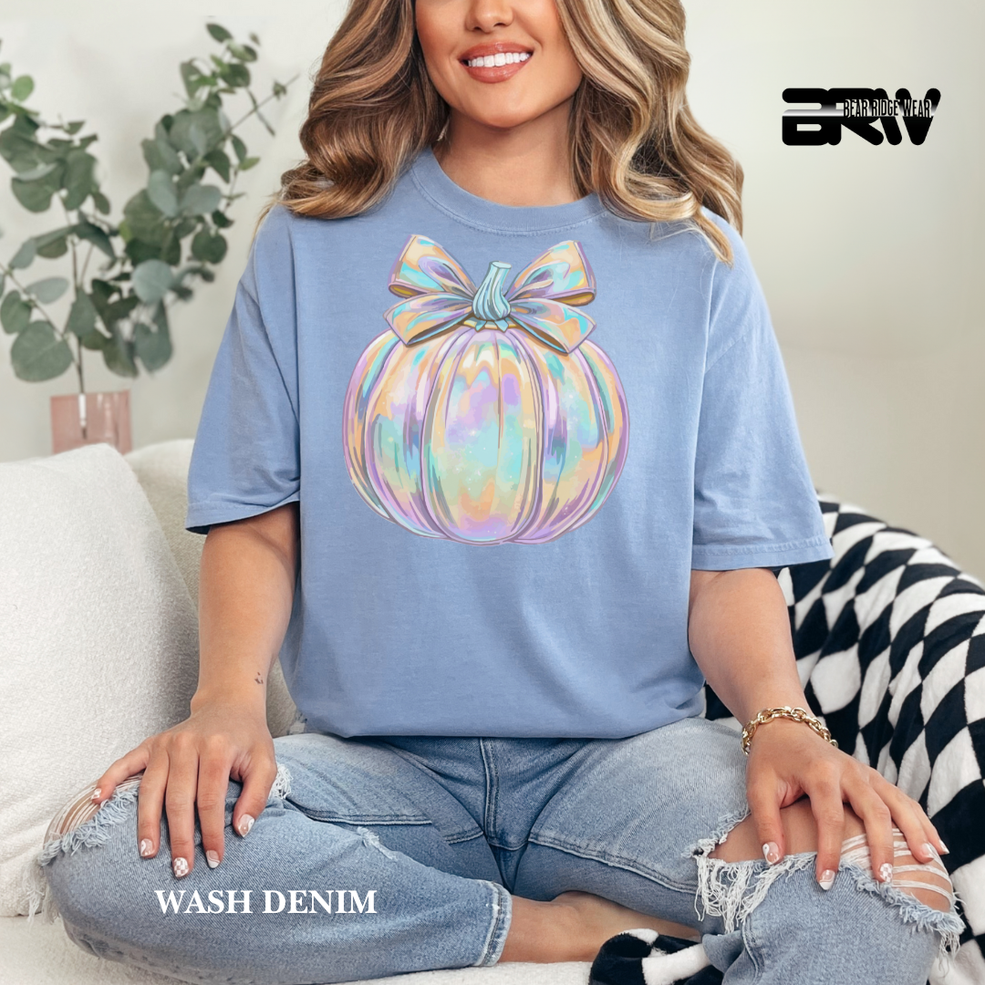 'Iridescent Pumpkin' Fall Tee