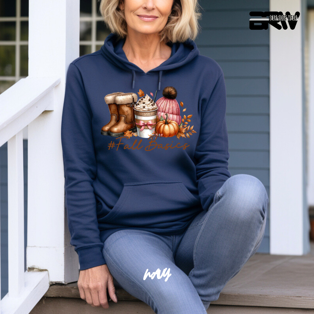 'Fall Basics' Fall Hoodie