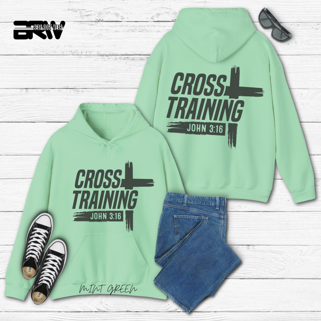 'Cross Training John 3:16' Faith Hoodie