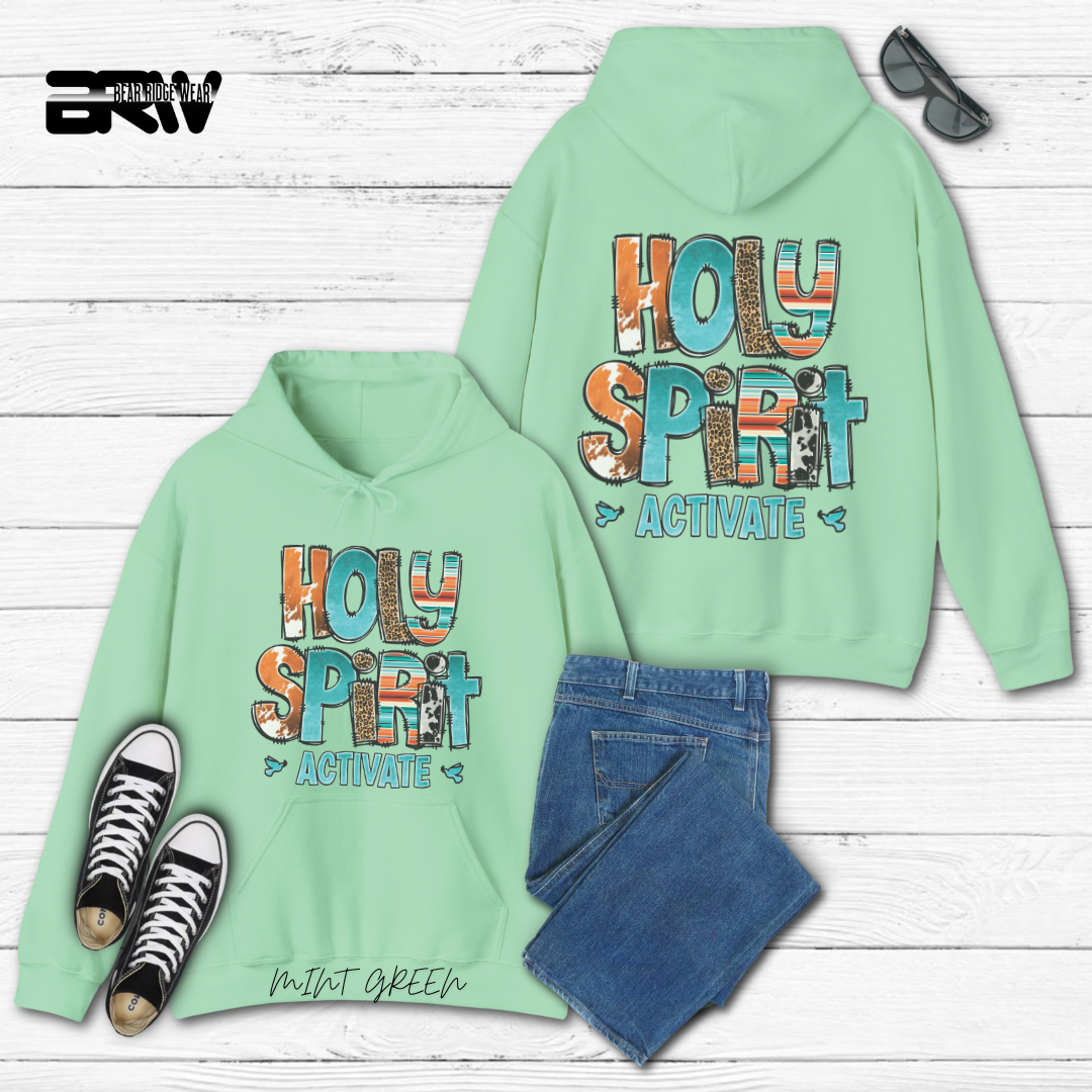 'Holy Spirit Activate' Faith Hoodie