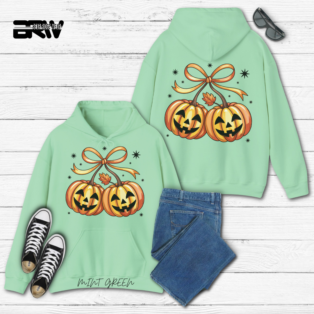 'Pumpkin Cherries' Fall Hoodie