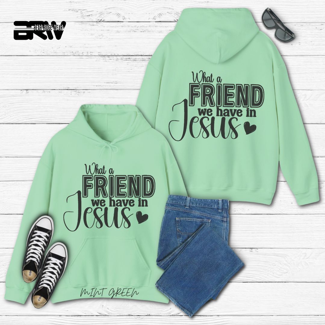 'What A Friend We Have In Jesus' Faith Hoodie