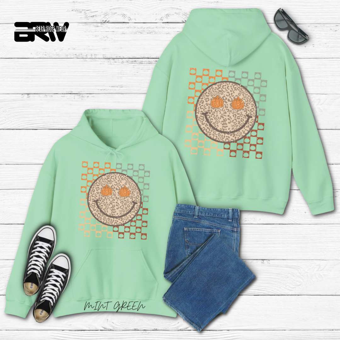 'Happy Face Pumpkin Eyes' Fall Hoodie