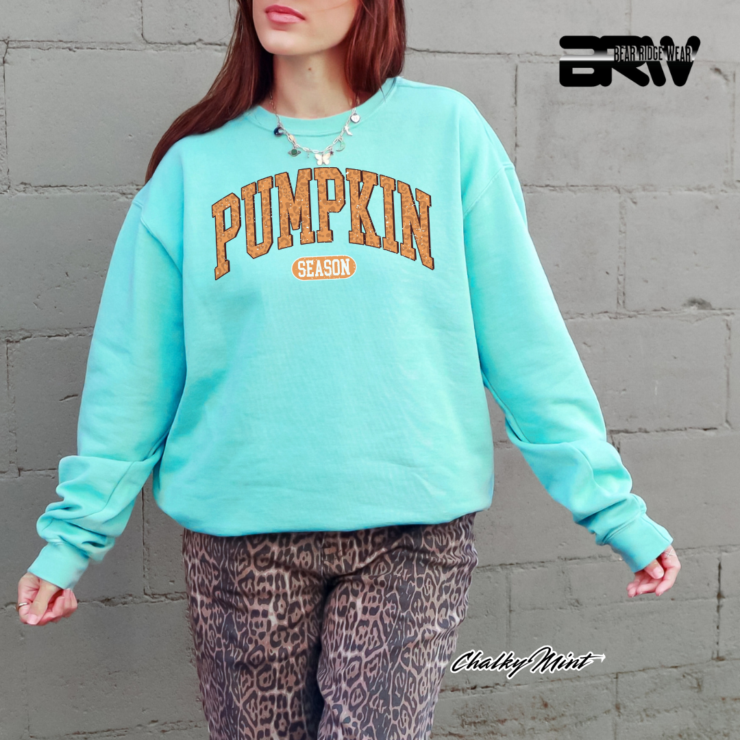 'Pumpkin Season' Fall Crewneck Sweatshirt