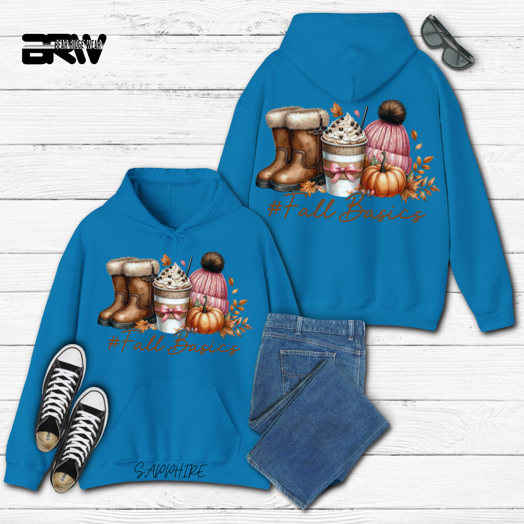 'Fall Basics' Fall Hoodie