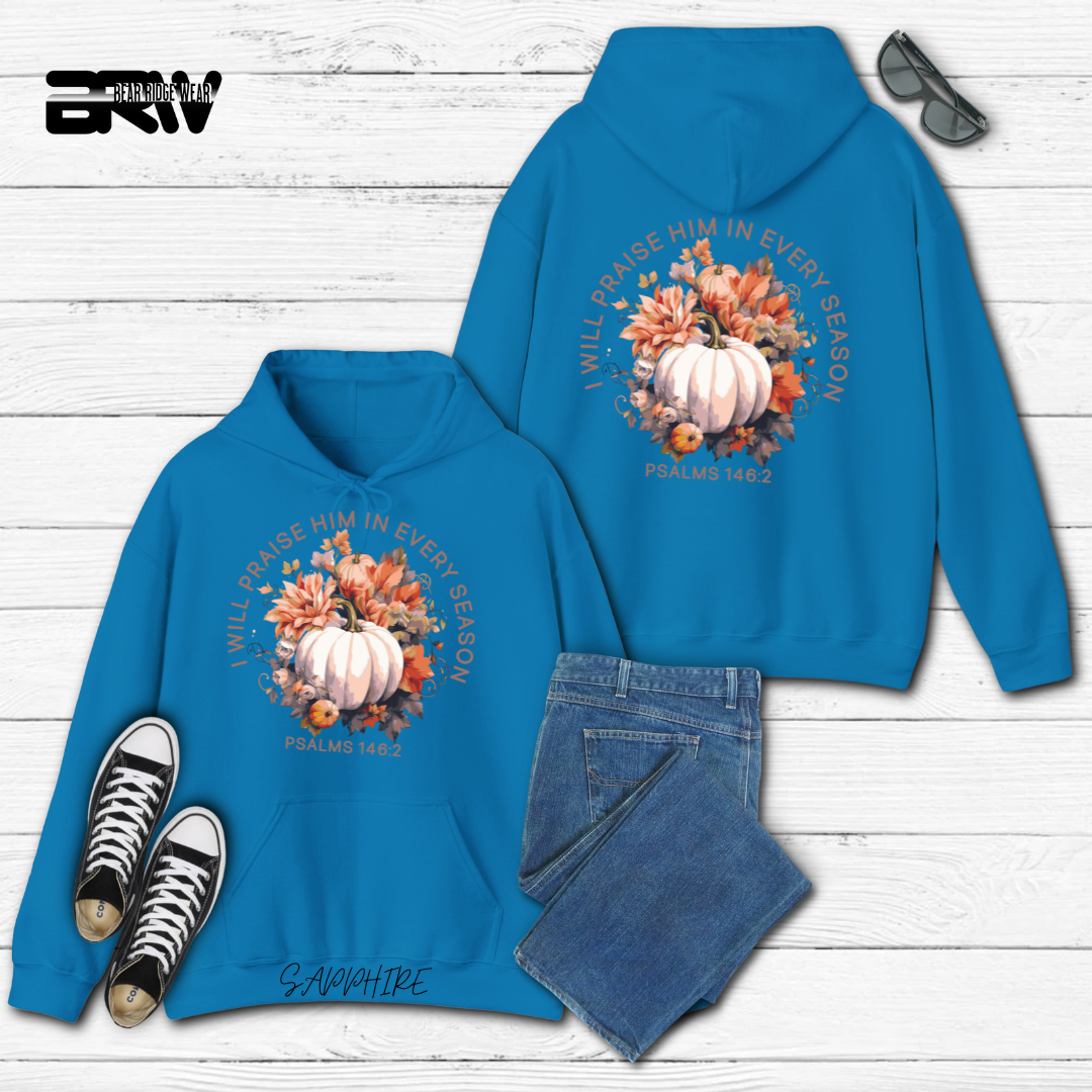 'I Will Praise Him' Fall Hoodie