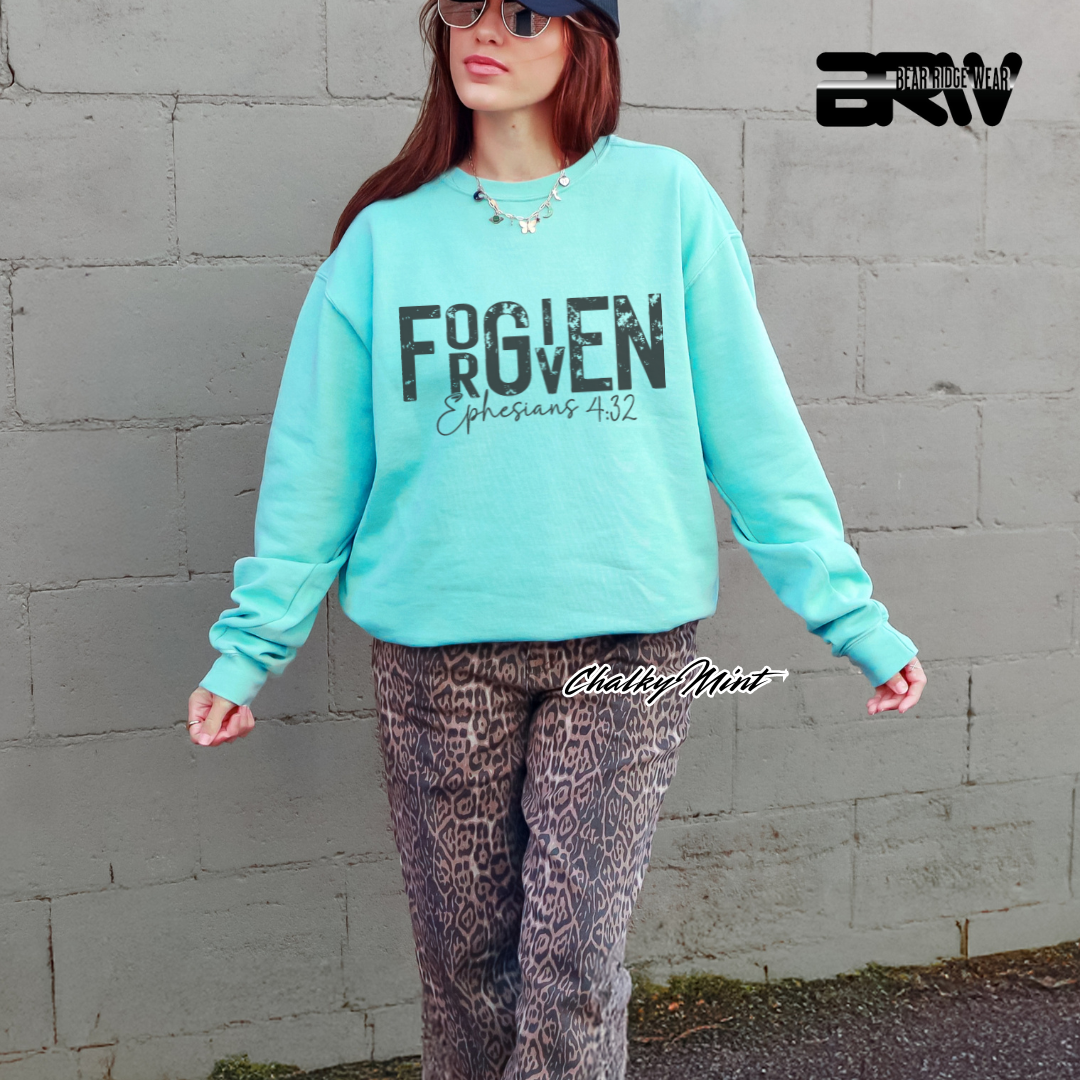 'Forgiven, Ephesians 4:32' Faith Long- Sleeve Tee
