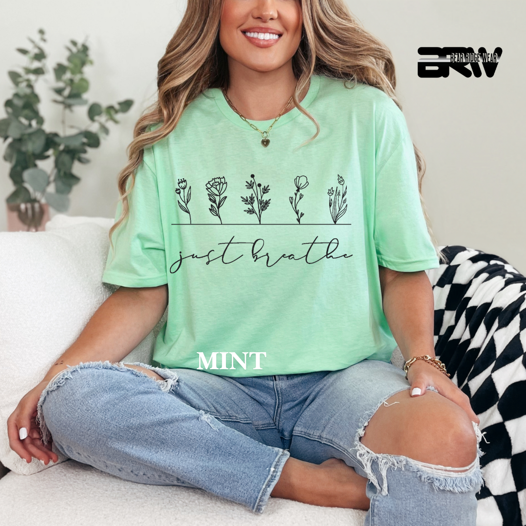 "Just Breathe" Tee
