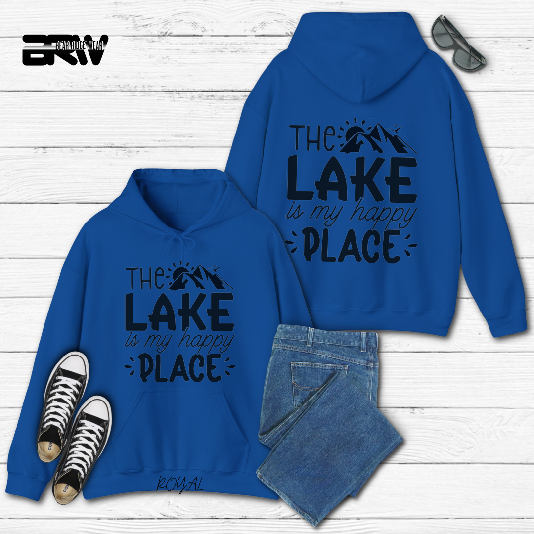 'The Lake is my happy place' Hoodie