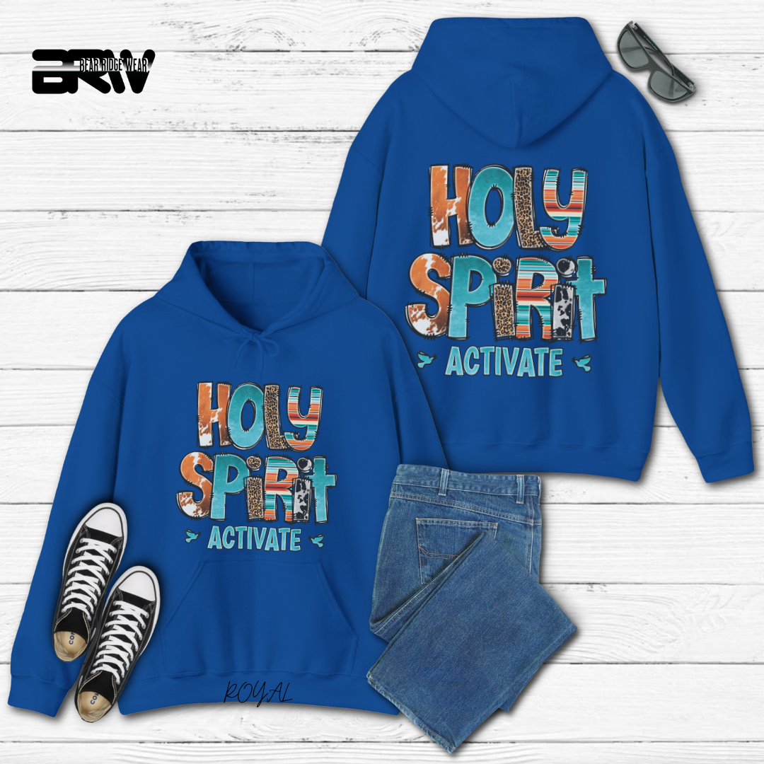'Holy Spirit Activate' Faith Hoodie