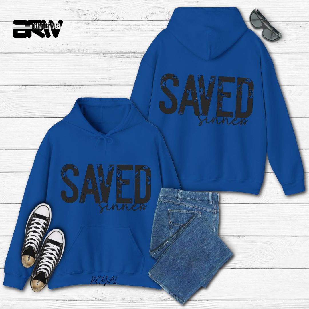 'Saved Sinner' Faith Hoodie