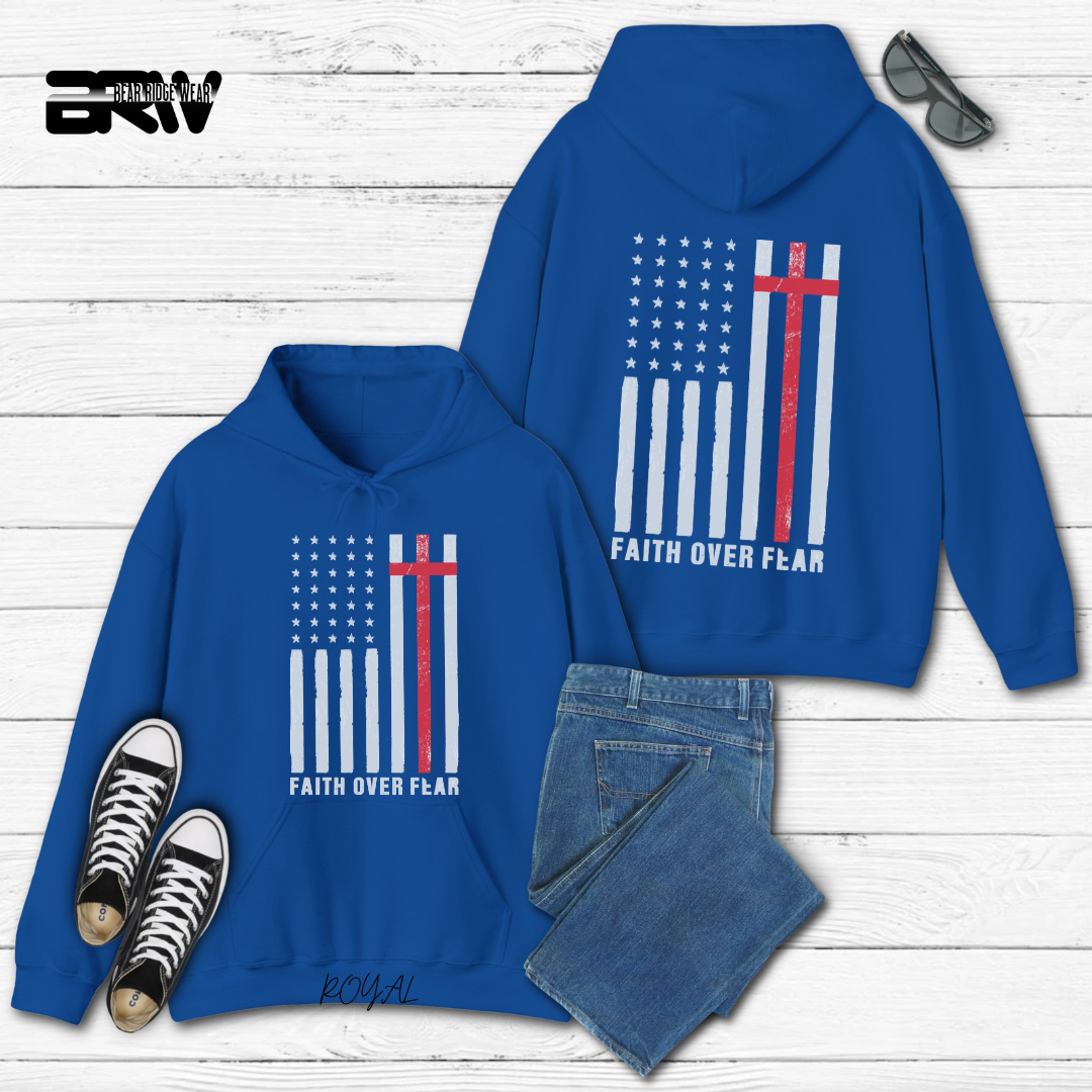 'Faith Over Fear' Faith Hoodie