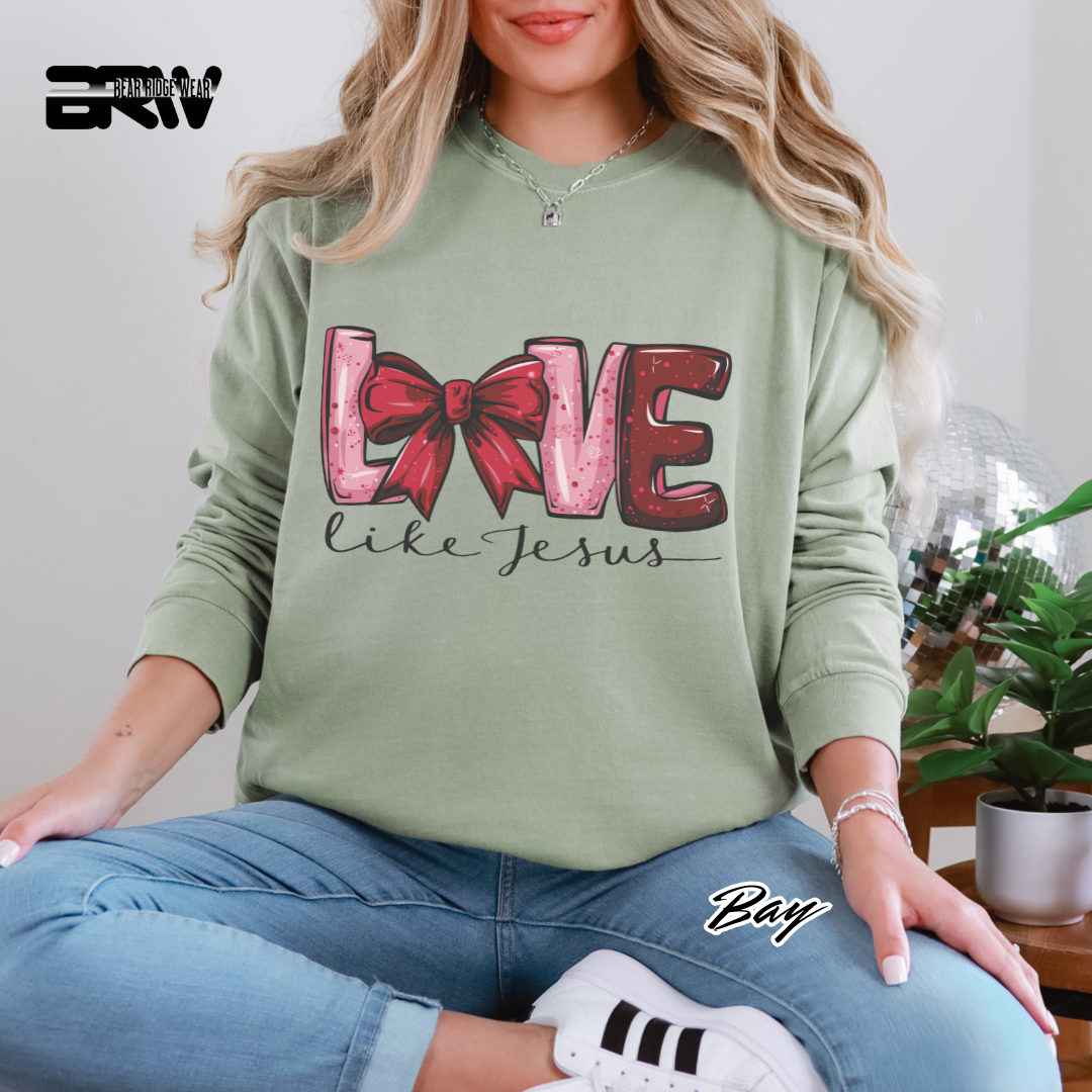 'Love Like Jesus' Long Sleeve Tee