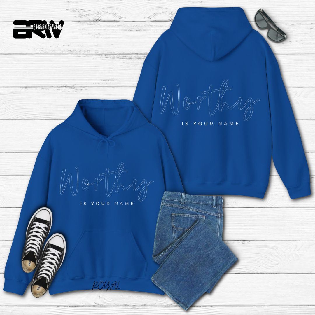 'Worthy Is Your Name' Faith Hoodie
