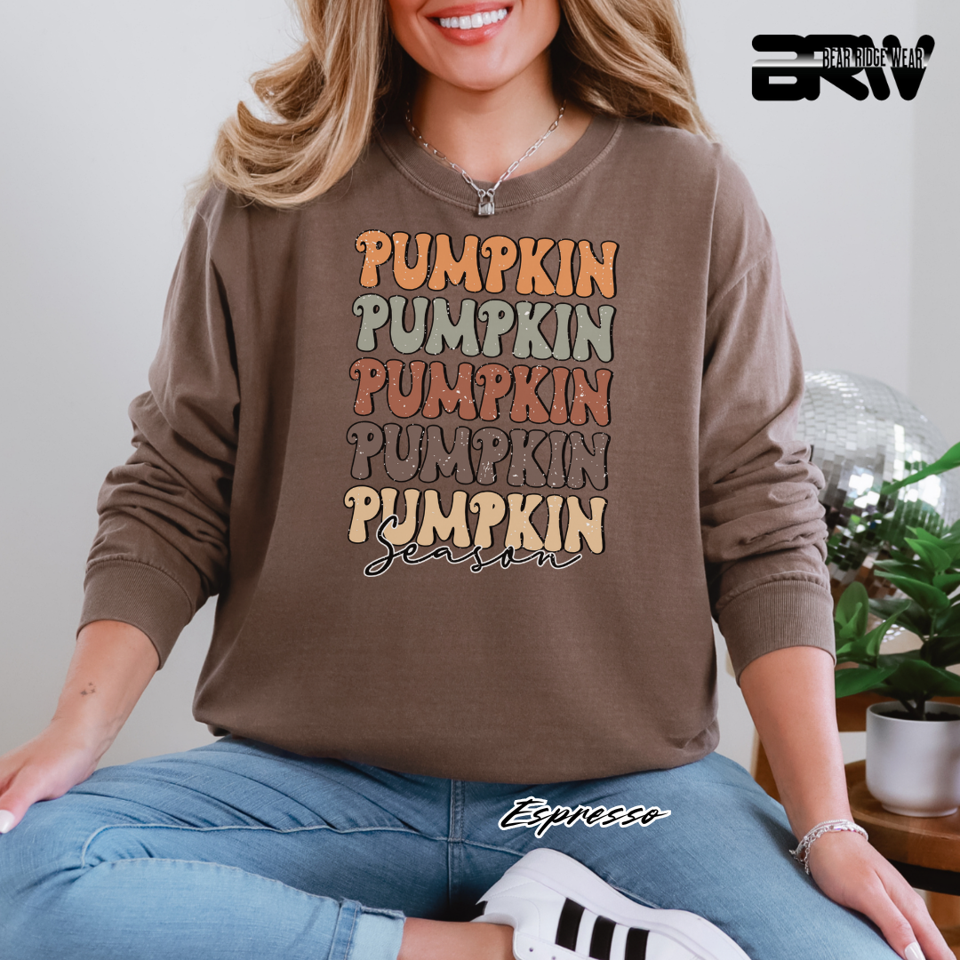 'Pumpkin Pumpkin Season' Fall Crewneck Sweatshirt