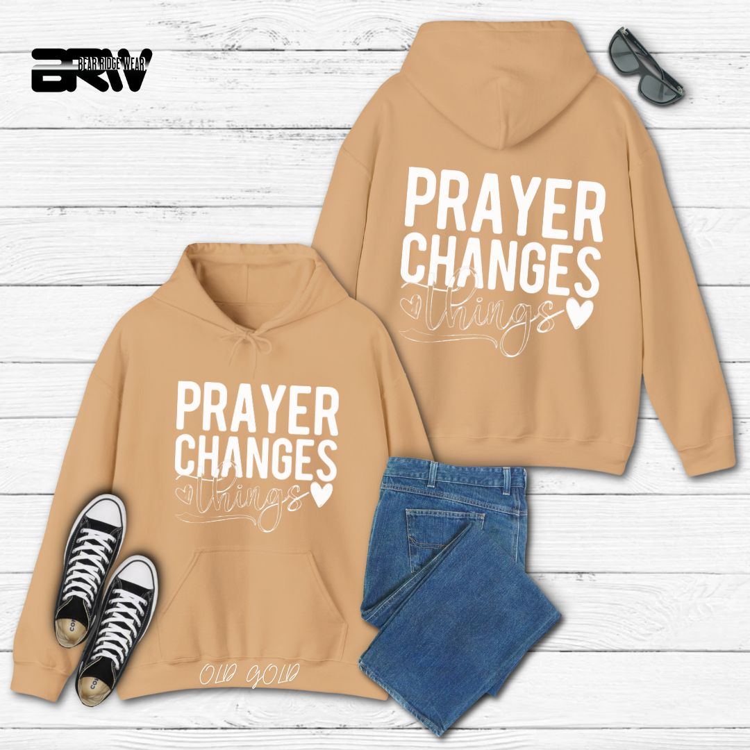 'Prayer Changes Things' Faith Hoodie
