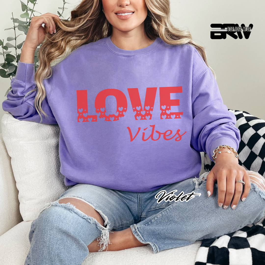 'Love Vibes' Long-Sleeve Tee