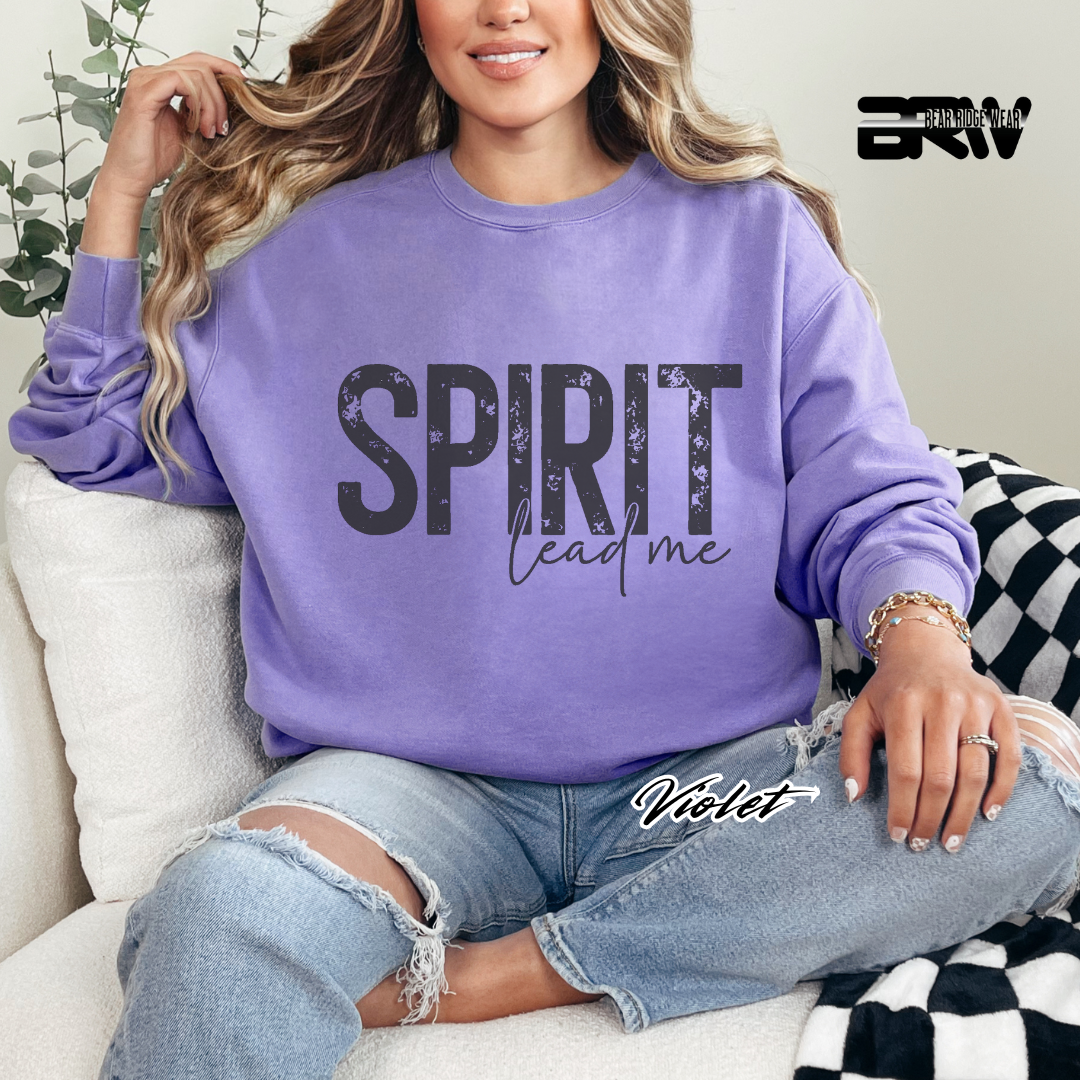 'Spirit Lead Me' Long-Sleeve Faith Tee