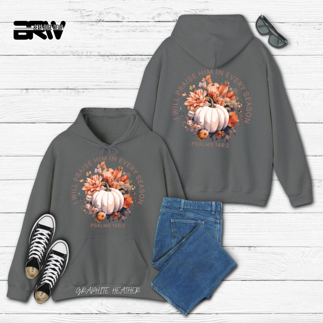 'I Will Praise Him' Fall Hoodie