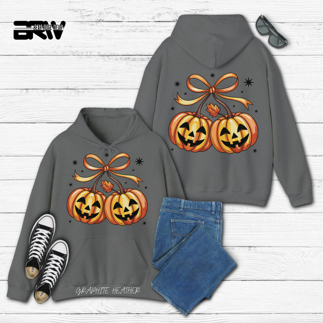 'Pumpkin Cherries' Fall Hoodie