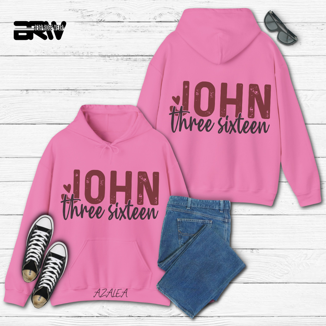 'John Three Sixteen' Faith Hoodie