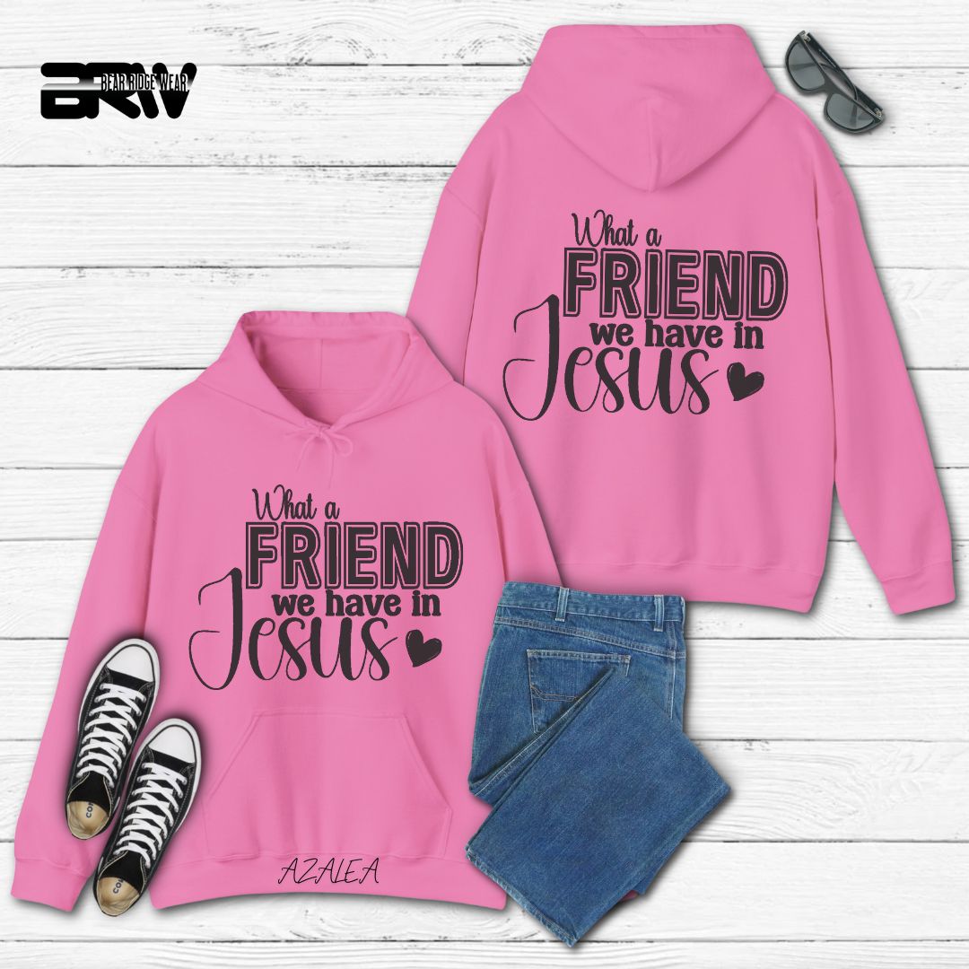 'What A Friend We Have In Jesus' Faith Hoodie