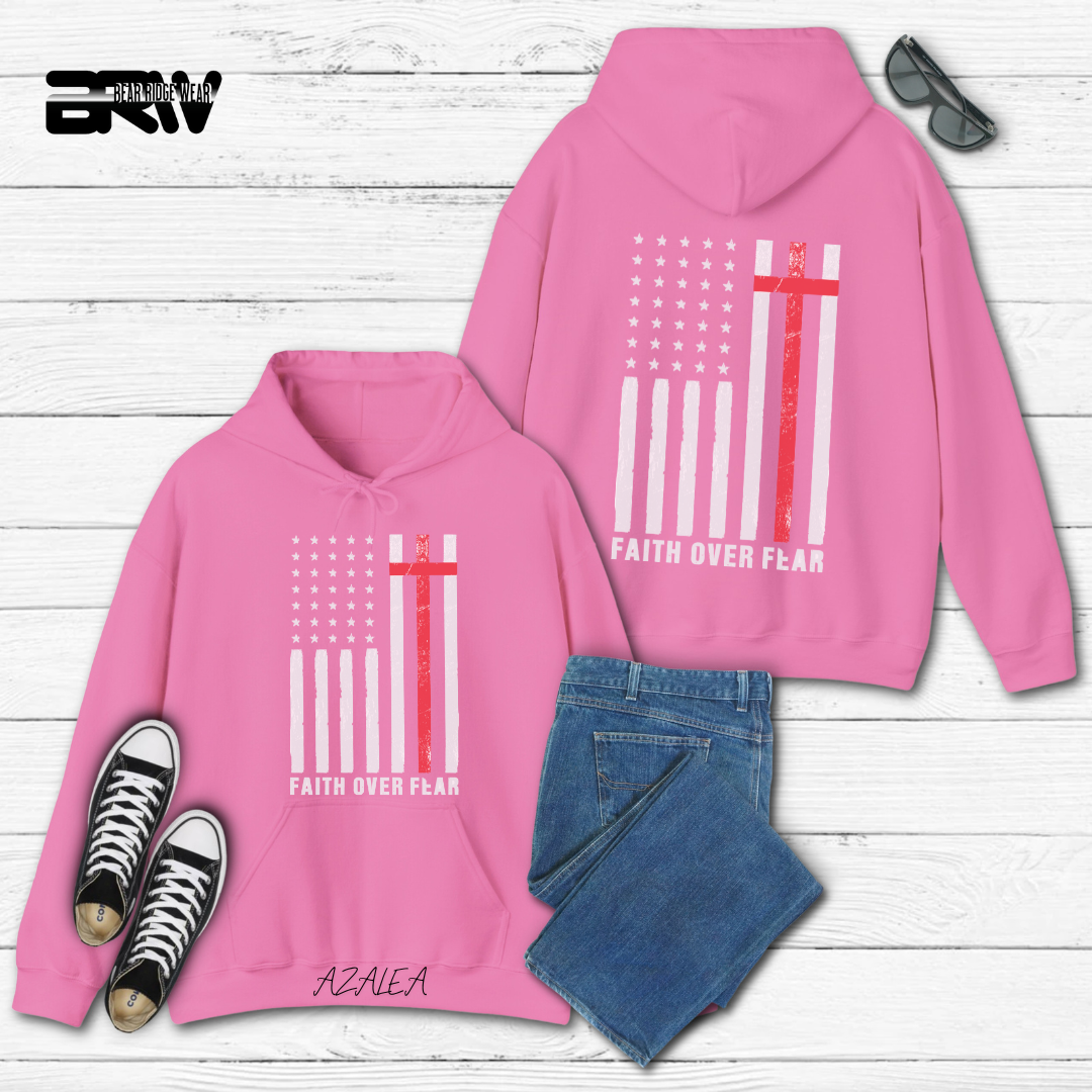 'Faith Over Fear' Faith Hoodie