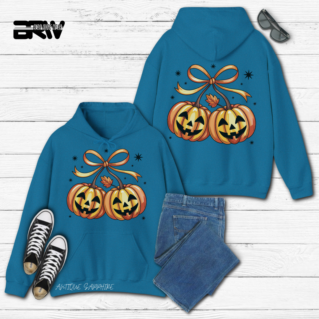'Pumpkin Cherries' Fall Hoodie