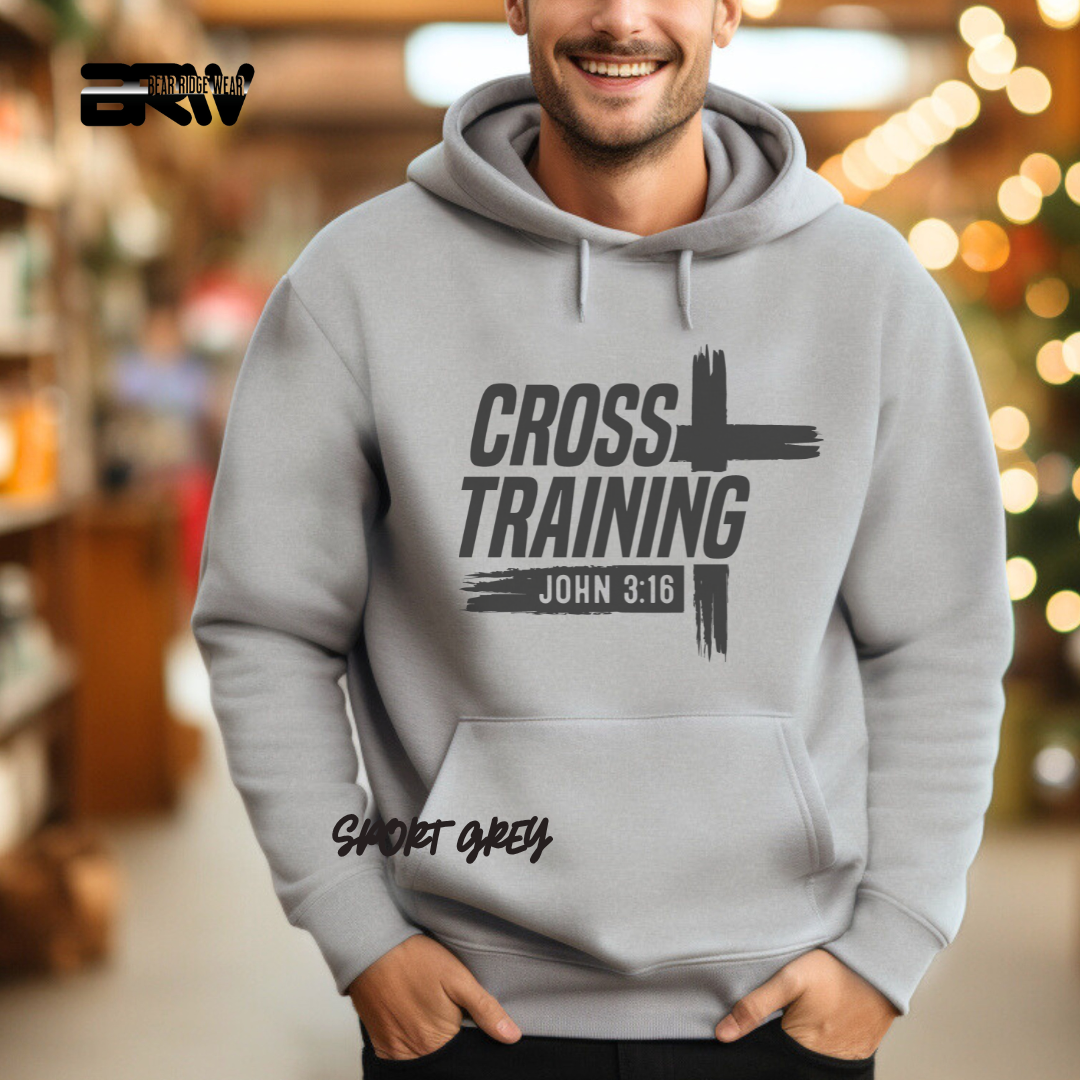 'Cross Training John 3:16' Faith Hoodie