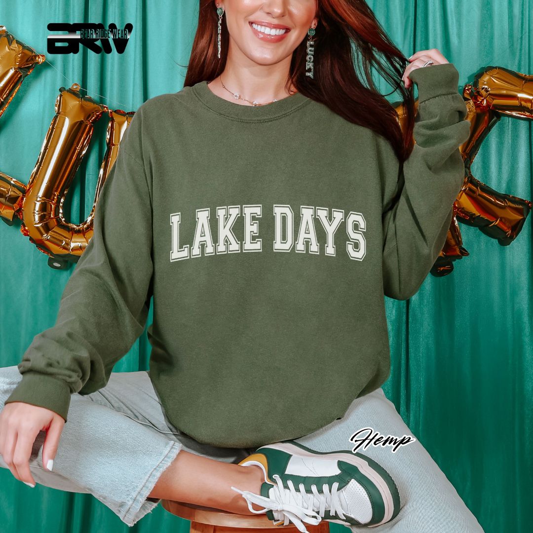 'Lake Days' Summer Long Sleeve Tee
