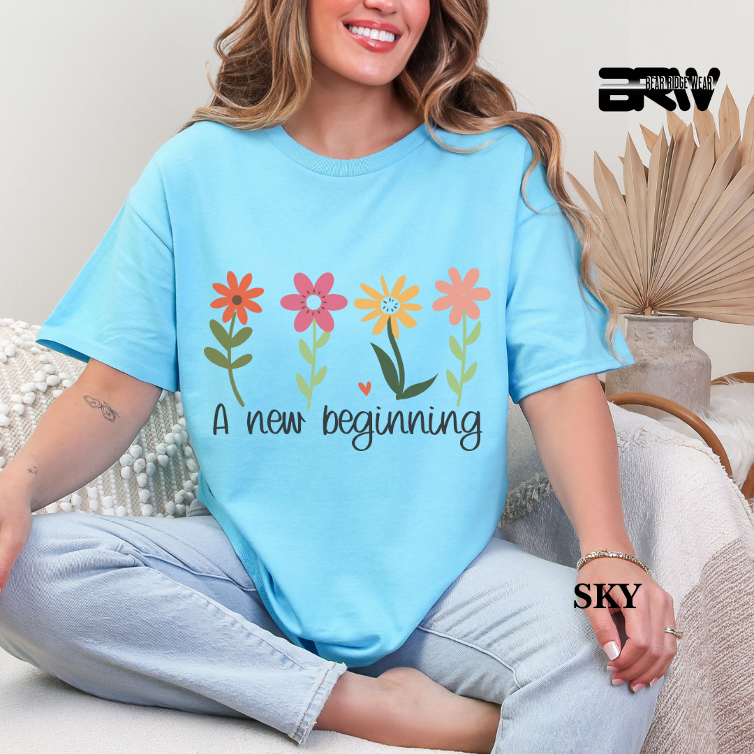 'A New Beginning' Spring Tee
