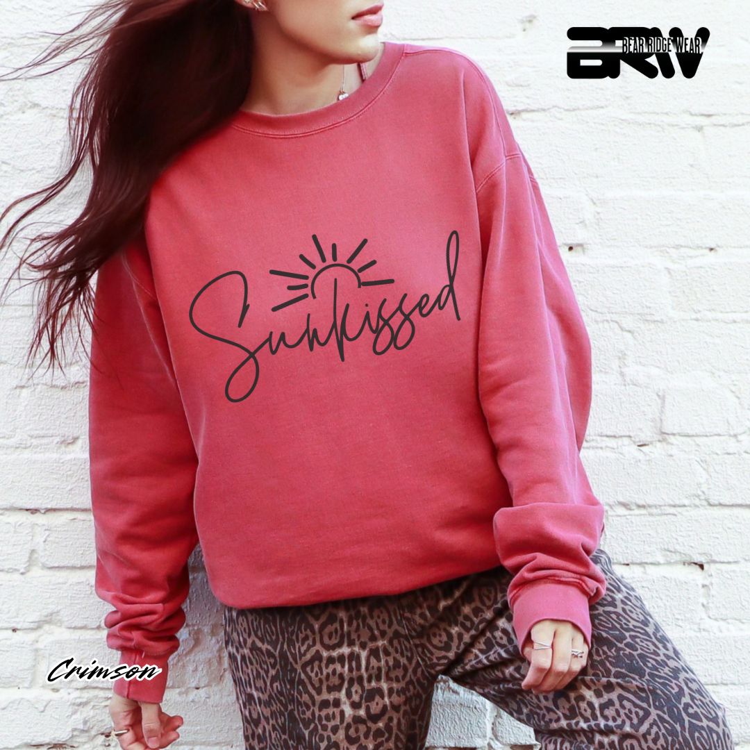 'Sunkissed' Summer Crewneck Sweatshirt