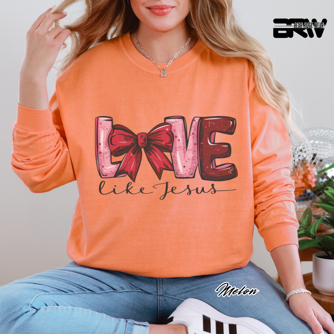 'Love Like Jesus' Long Sleeve Tee