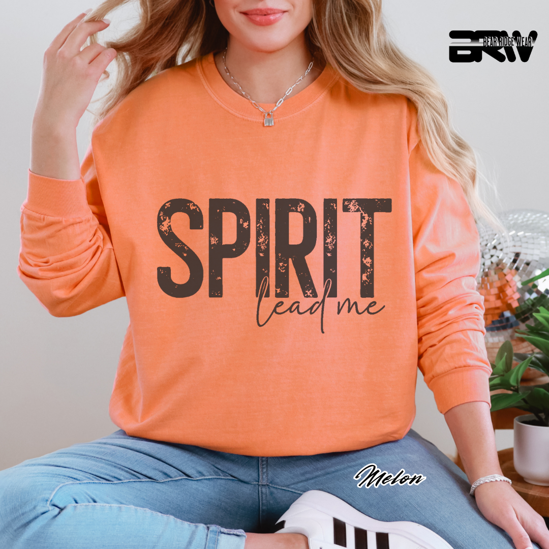 'Spirit Lead Me' Long-sleeved Faith Tee