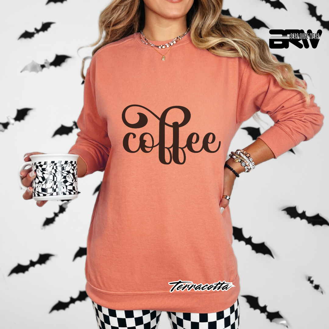 'Coffee' Long-Sleeve Tee
