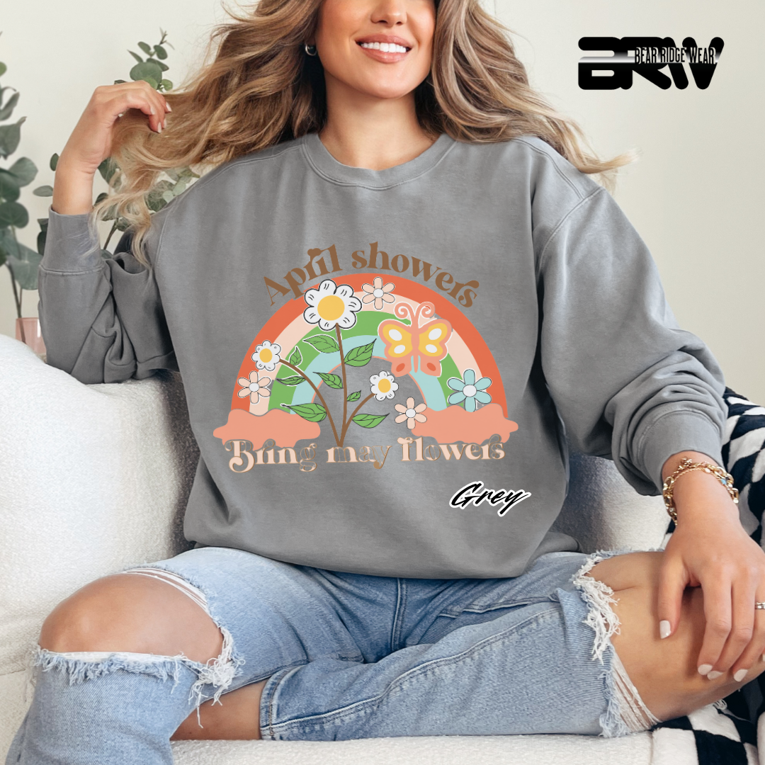'April Shower' Crewneck Sweatshirt