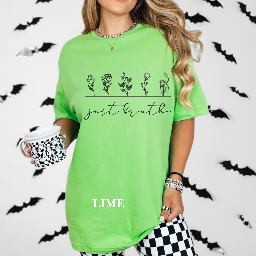 "Just Breath" Tee