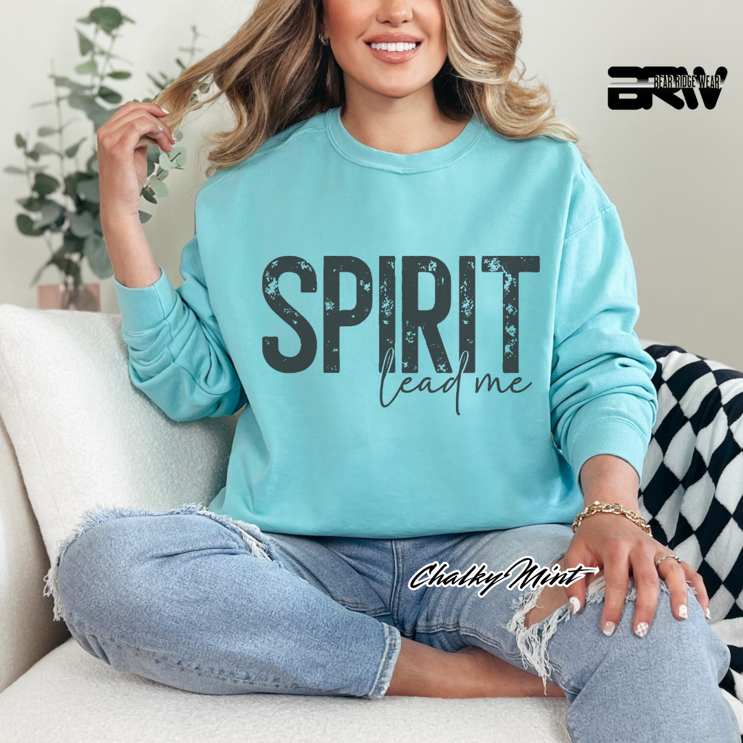 'Spirit Lead Me' Long-Sleeve Faith Tee