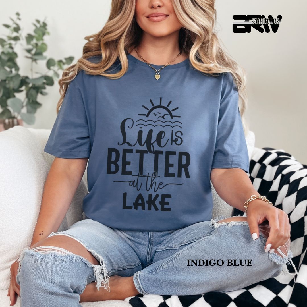 'Life Is Better At The Lake' 3 Summer Tee