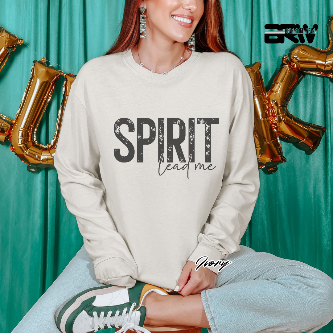 'Spirit Lead Me' Long-sleeved Faith Tee