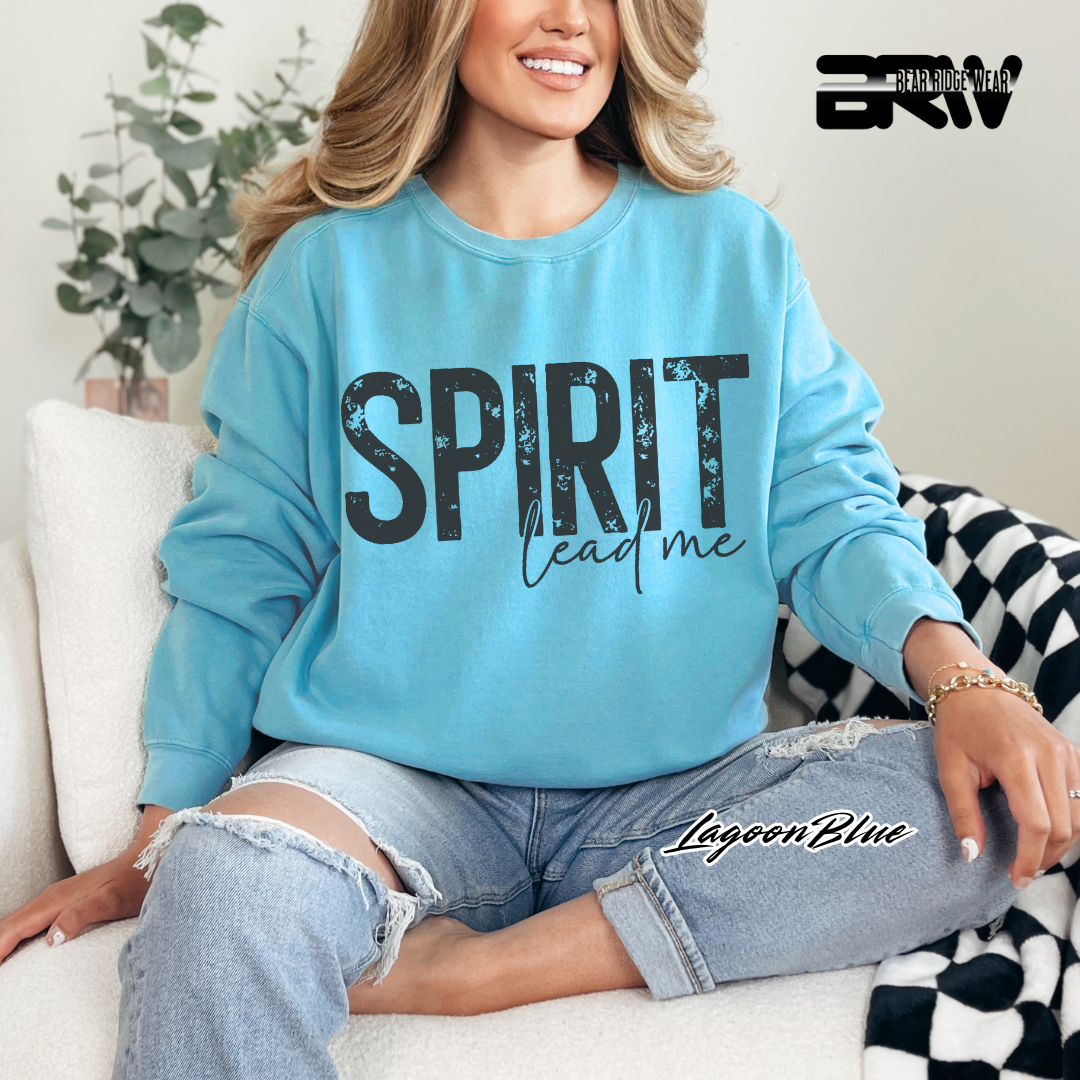 'Spirit Lead Me' Faith Crewneck Sweatshirt