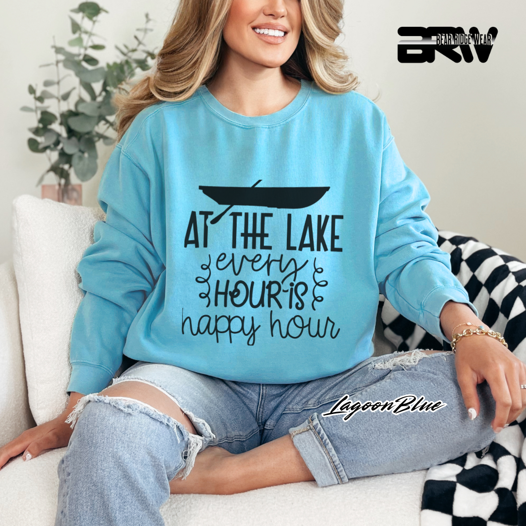 'At The Lake' Crewneck Sweatshirt